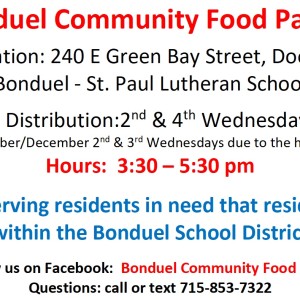 Bonduel Community Food Pantry